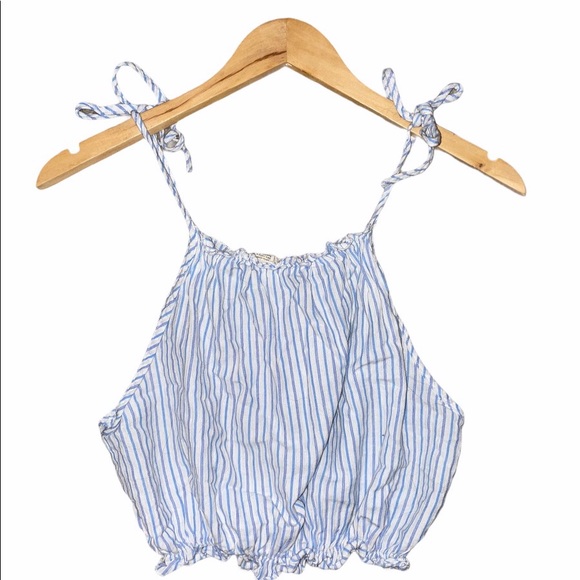 Japna Tank Top Ties on Shoulders - Picture 1 of 2